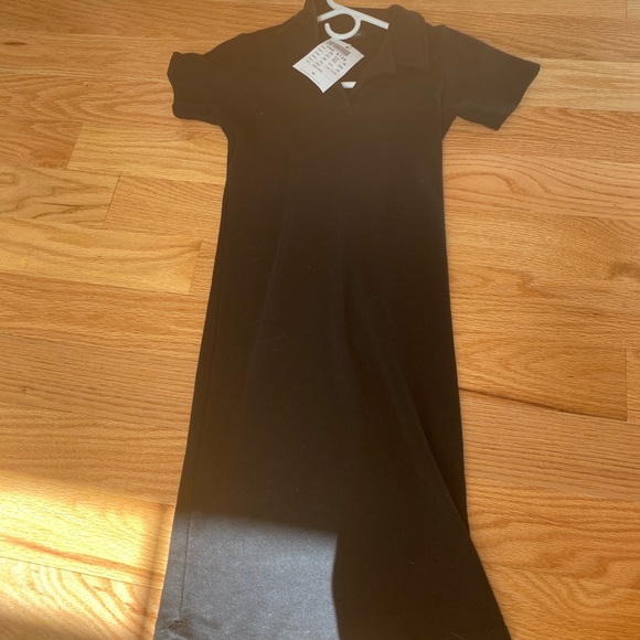 Brandy Melville Black Madeline collared dress - Picture 3 of 4